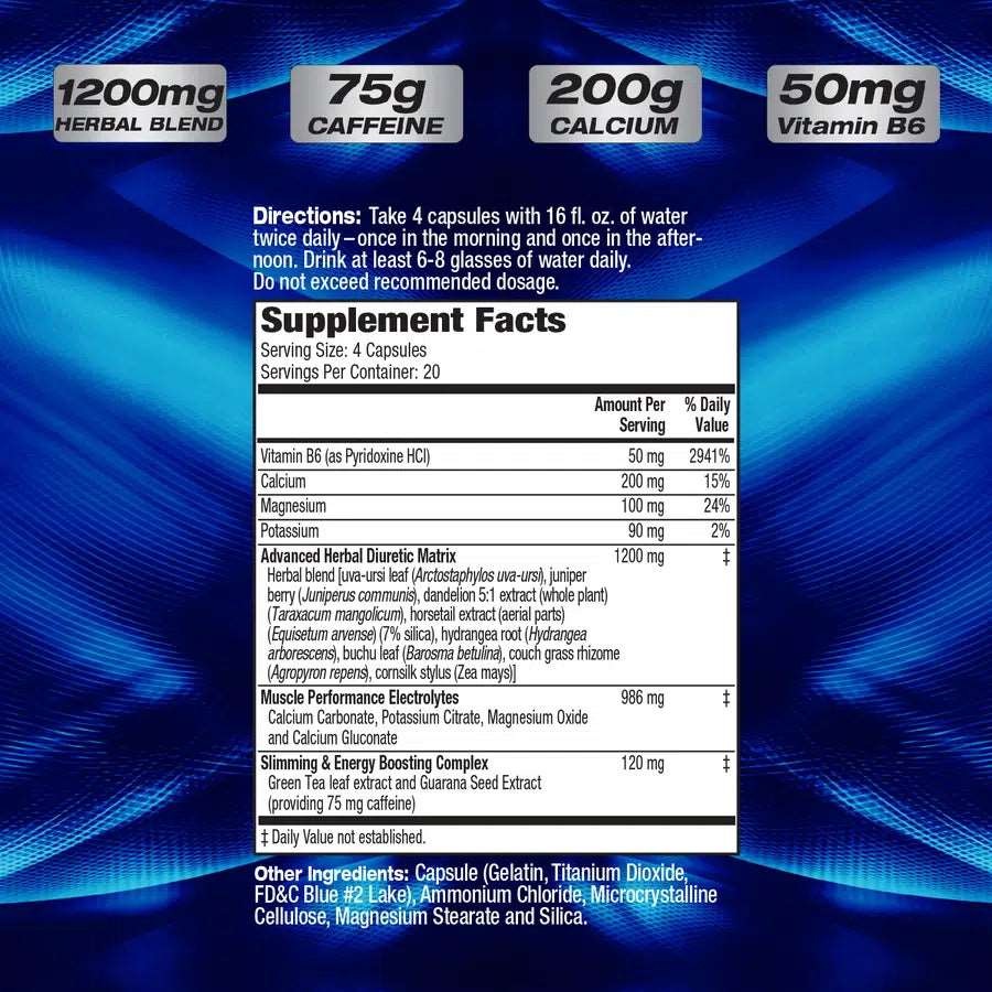 mhp xpel supplement facts