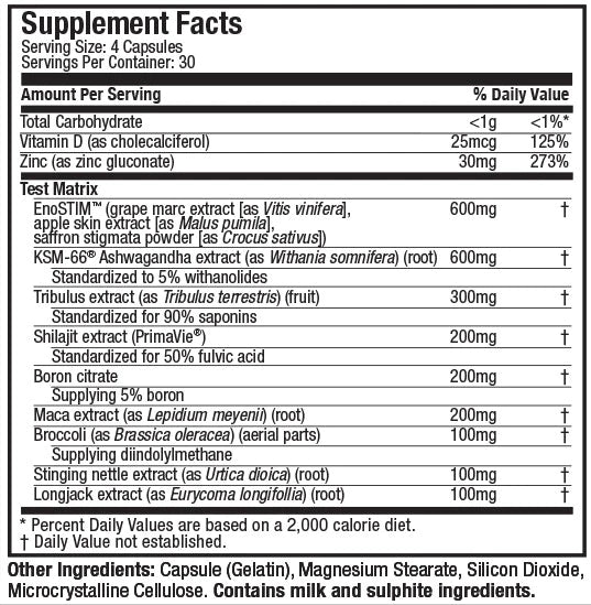 MUSCLETECH Test HD Elite 120caps