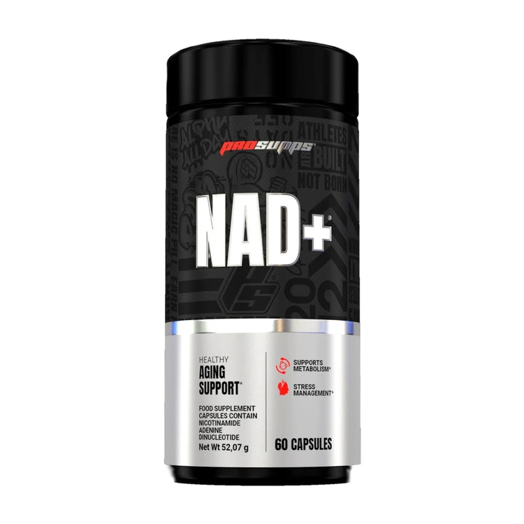 ProSupps NAD+ bottle of 60 capsules, front of pack