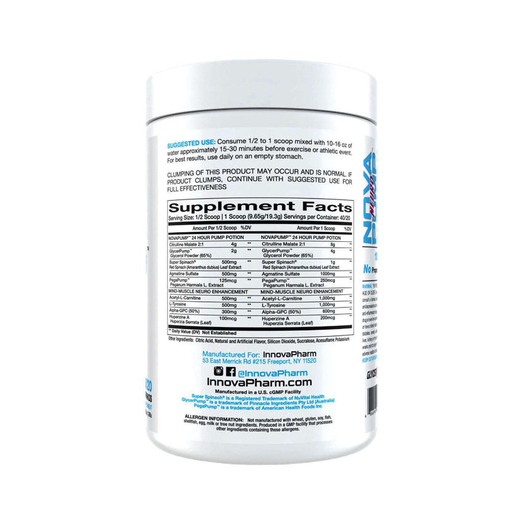 InnovaPharm NovaPump Neuro tub, alternative view