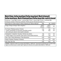 PER4M Whey Advanced Protein nutrition information per 100g and 30g serving