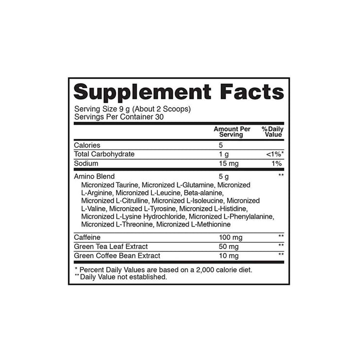 Optimum Nutrition Amino Energy 270g amino acid powder tub