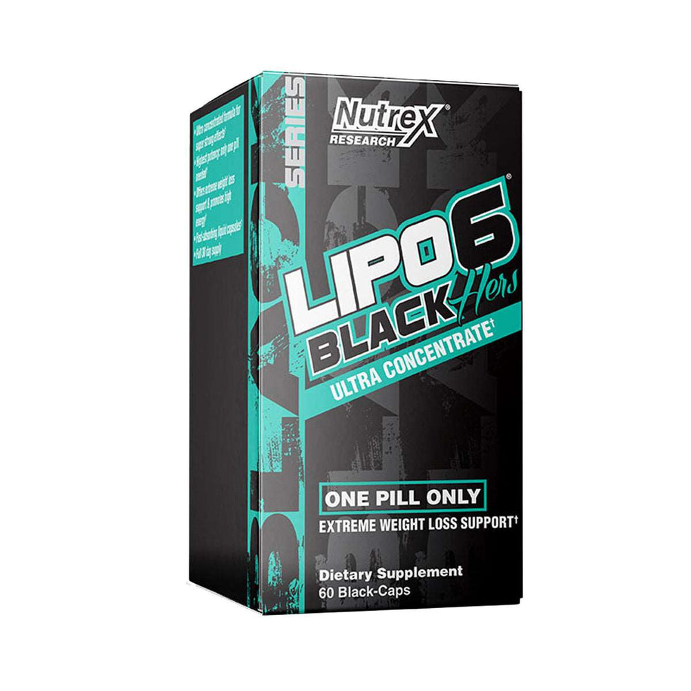 Nutrex Research Lipo 6 Black Hers 60Caps