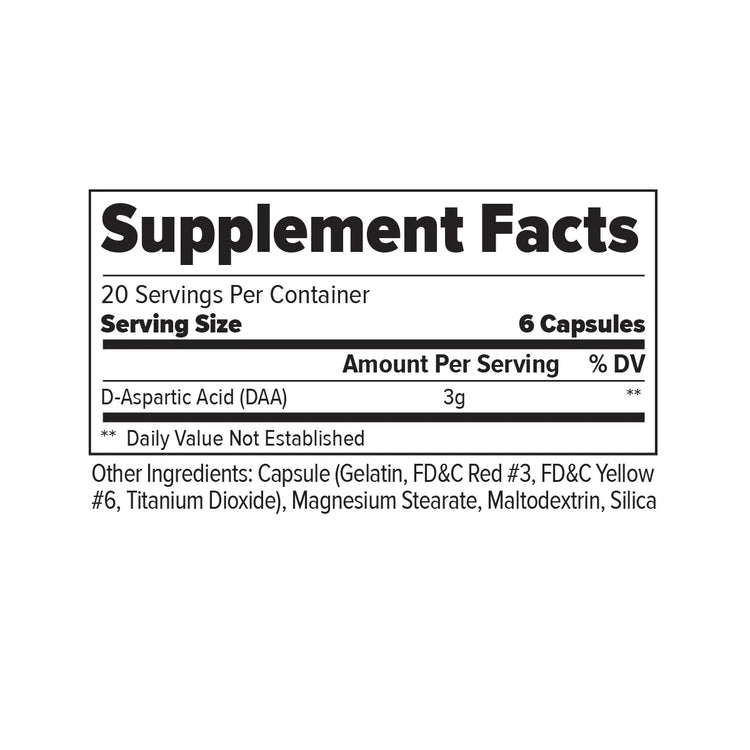 Finaflex Pure Test Ultimate 120 capsules bottle, alternative view