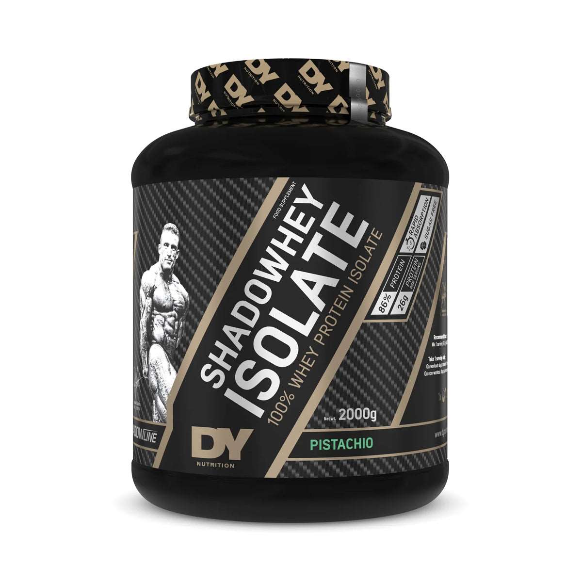 Dy Nutrition Isolate Whey Protein Shadowhey 2Kg, 66 Servings