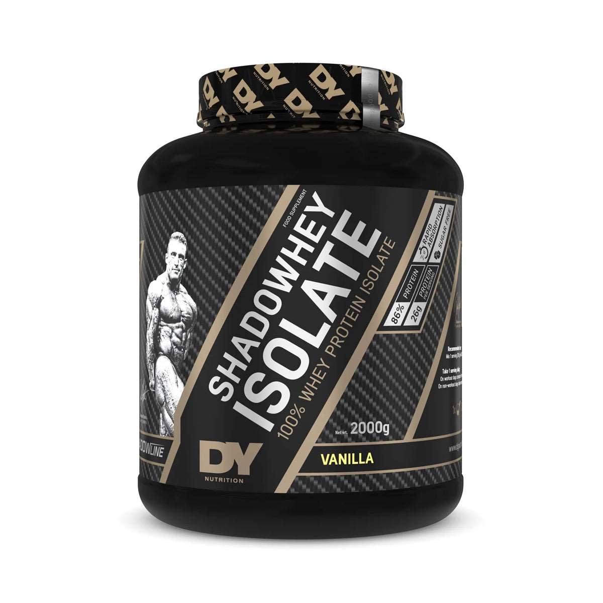 Dy Nutrition Isolate Whey Protein Shadowhey 2Kg, 66 Servings