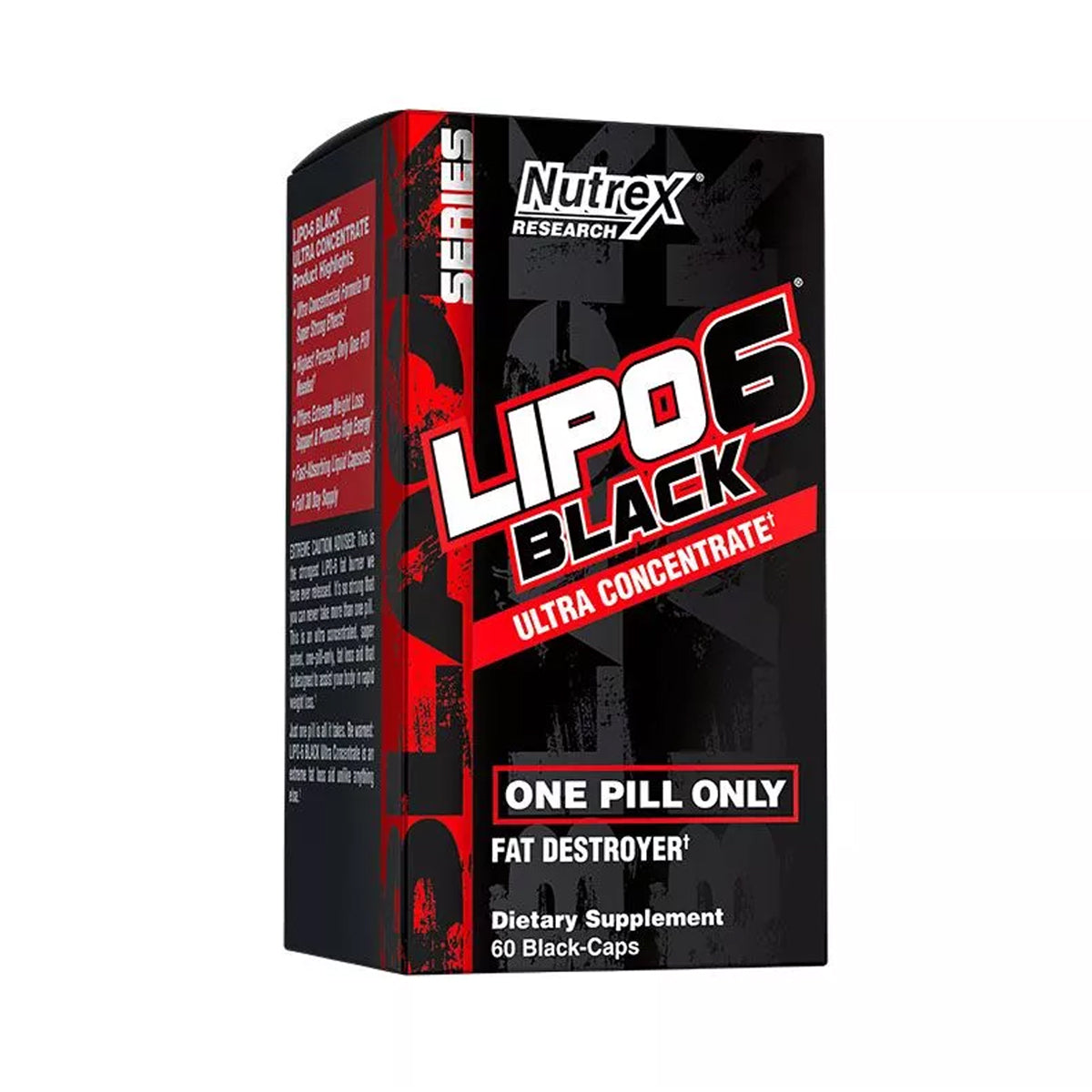 Nutrex Research Lipo 6 Black Concentrate 60 Caps