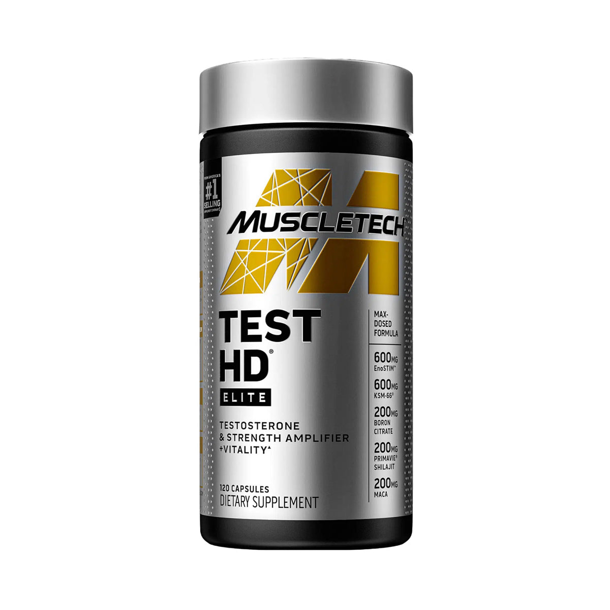 MUSCLETECH Test HD Elite 120caps