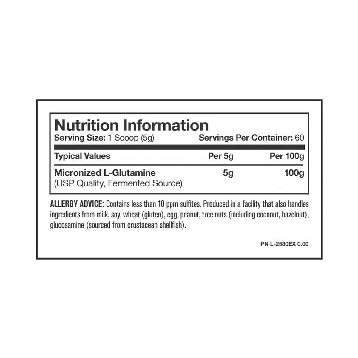 MUTANT Glutamine 300g