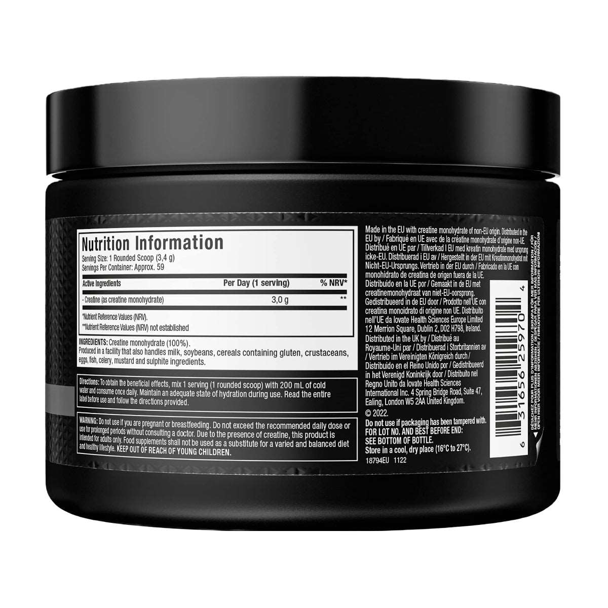 MUSCLETECH PLATINUM 100% CREATINE 200G