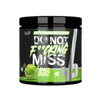 TBJP DNFM Apple Sourz high-stim pre-workout 320g, 40 servings