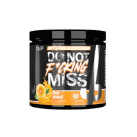 TBJP DNFM Tangy Orange high-stim pre-workout 320g, 40 servings