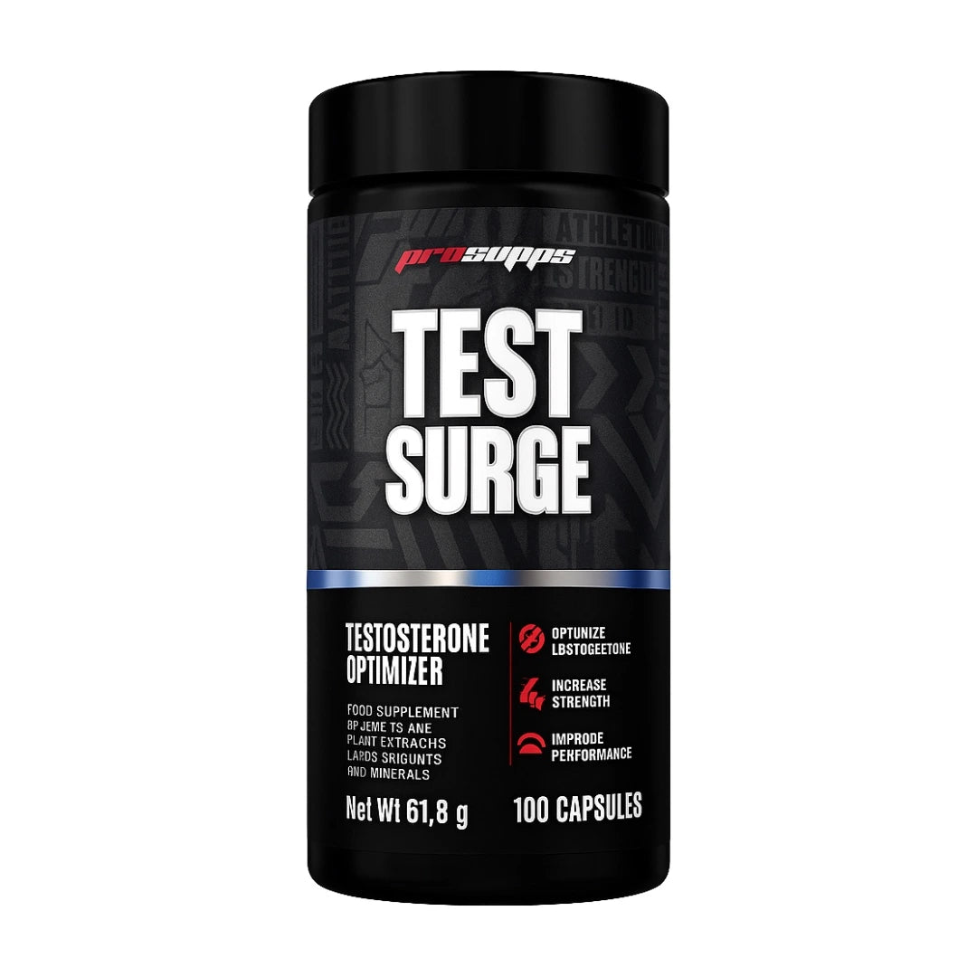 ProSupps Test Surge – Testosterone Booster for Muscle Growth, Strength & Recovery – 60 Capsules