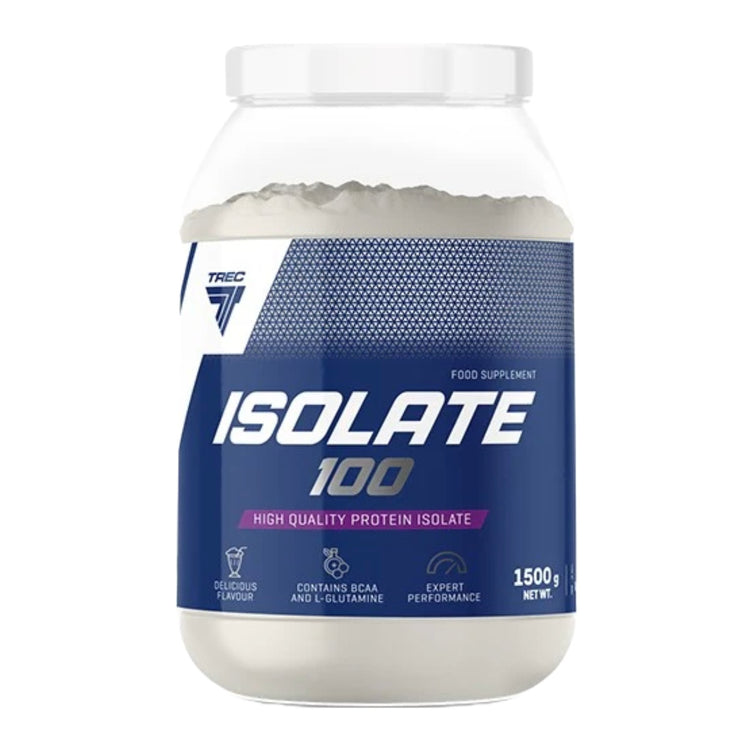Trec Nutrition Whey Isolate 100 tub, front of pack