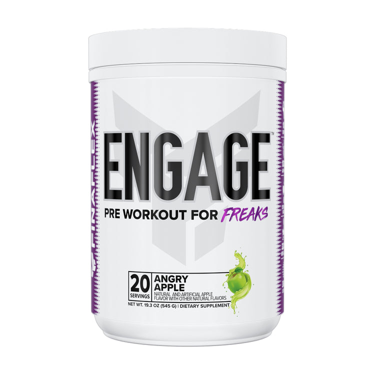 Finaflex Engage 545g tub, Apple flavour, front of pack